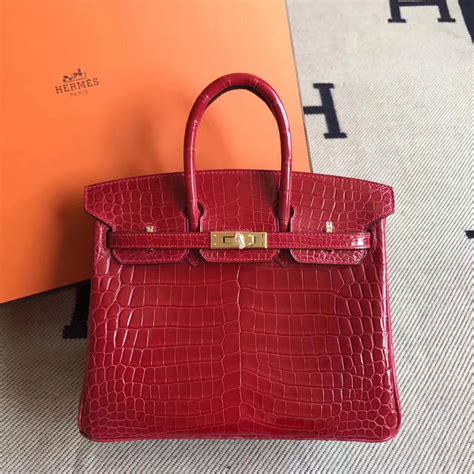 hermes rose gold birkin bag|red crocodile Birkin Bag.